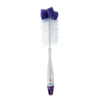ビーボックス 2 in 1 Bottle And Teat Cleaner ブラシクリーナー プラムパンチ b.box